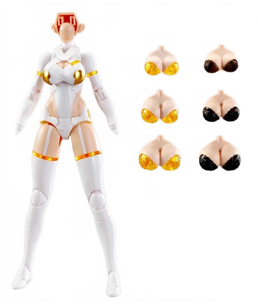 Amazon.co.jp: D HOUSE 1/12 美少女 可動 機甲少女 プラモデル 素体
