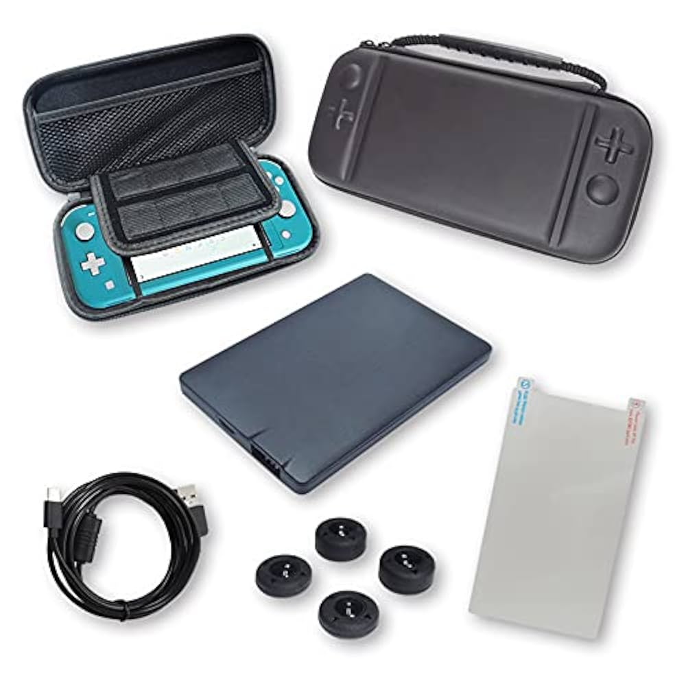 Nintendo switch Lite グレー 本体 充電器 ケース3点セット 3点セット