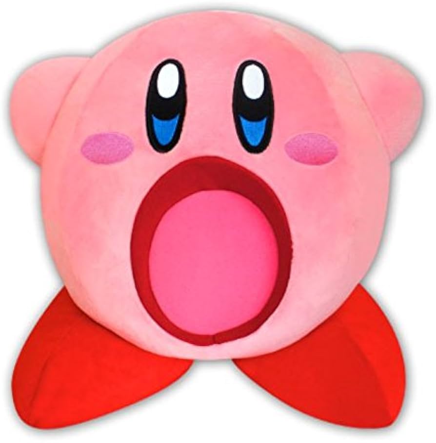 Amazon.co.jp: 星のカービィ すいこみ BIG ぬいぐるみ : おもちゃ