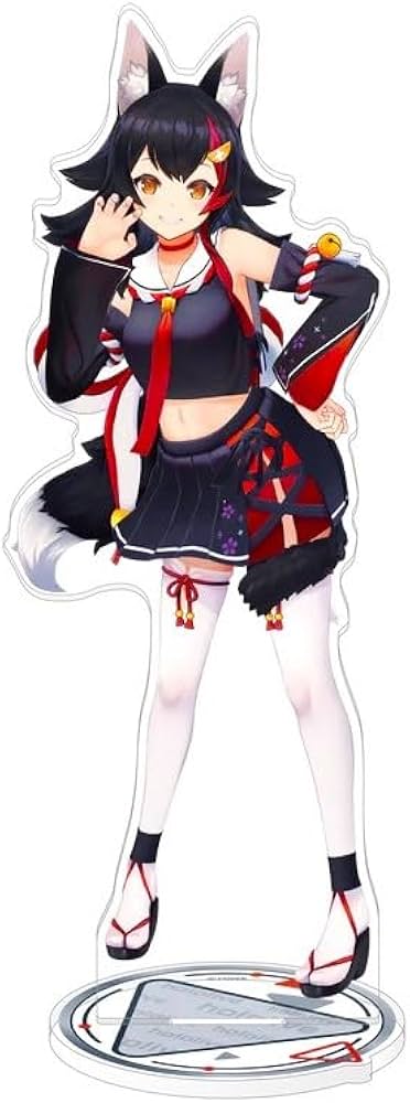 Amazon.co.jp: 大神ミオ アクリルスタンド 3D 高さ23cm ホロライブ