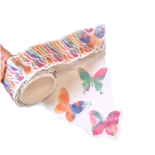 Amazon.co.jp: 1枚ずつはがせる【マスキングロールテープ】 100枚