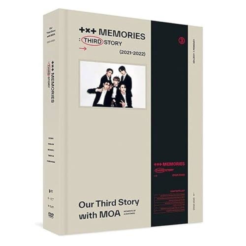 TXT MEMORIES THIRD STORY DVD K-POP SEALED: TXT: Amazon.ca: Music