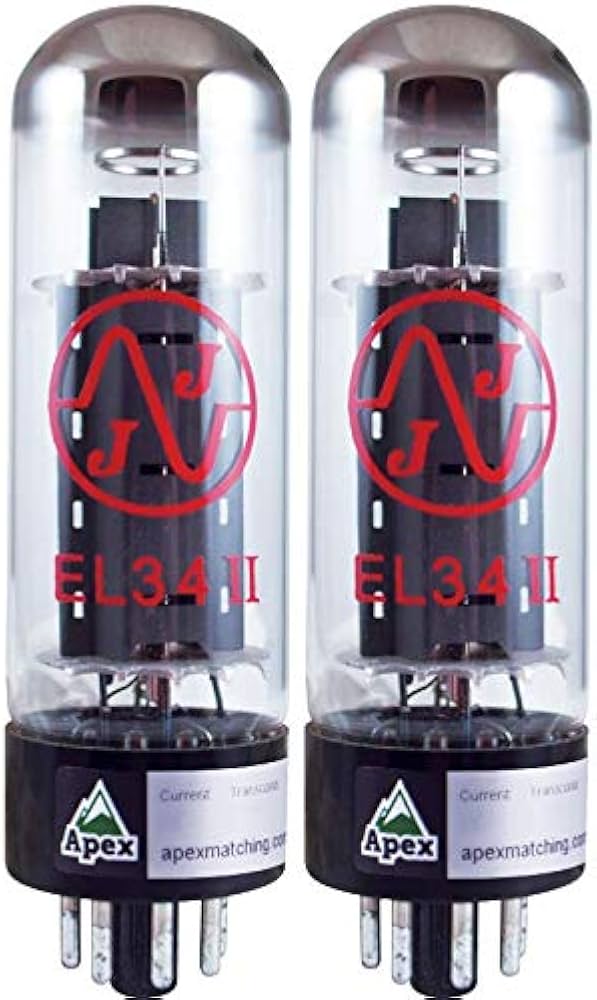 Amazon.com: Vacuum Tube - EL34 II, JJ Electronics, Pentode, Apex
