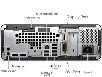 HP ProDesk 600 G3 SFF Desktop PC, Intel Core i5-6500 3.20 GHz