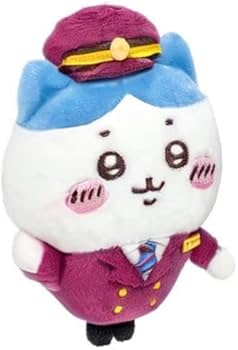 Amazon.co.jp: ちいかわ 阪急電車なマスコット ぬいぐるみ ハチワレ