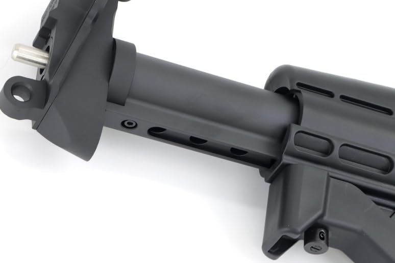 Amazon.co.jp: VFC製 M249 ガスガン対応 5段階伸縮 コラプシブル