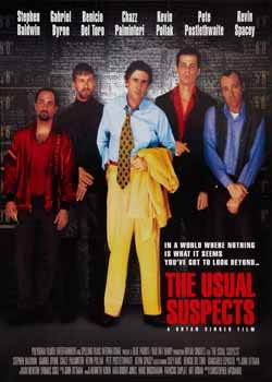 Amazon.co.jp: ポスター A4 ユージュアル・サスペクツ (1996) 光沢