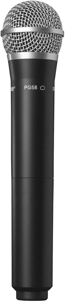 Amazon | SHURE ハンドヘルドマイクロフォン SVX2/PG58-JB1 【国内正規