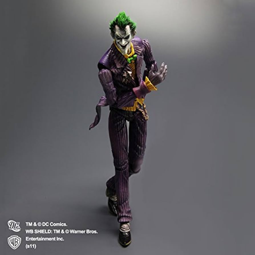 Amazon.co.jp: BATMAN(TM) ARKHAM ASYLUM PLAY ARTS改 ジョーカー(PVC