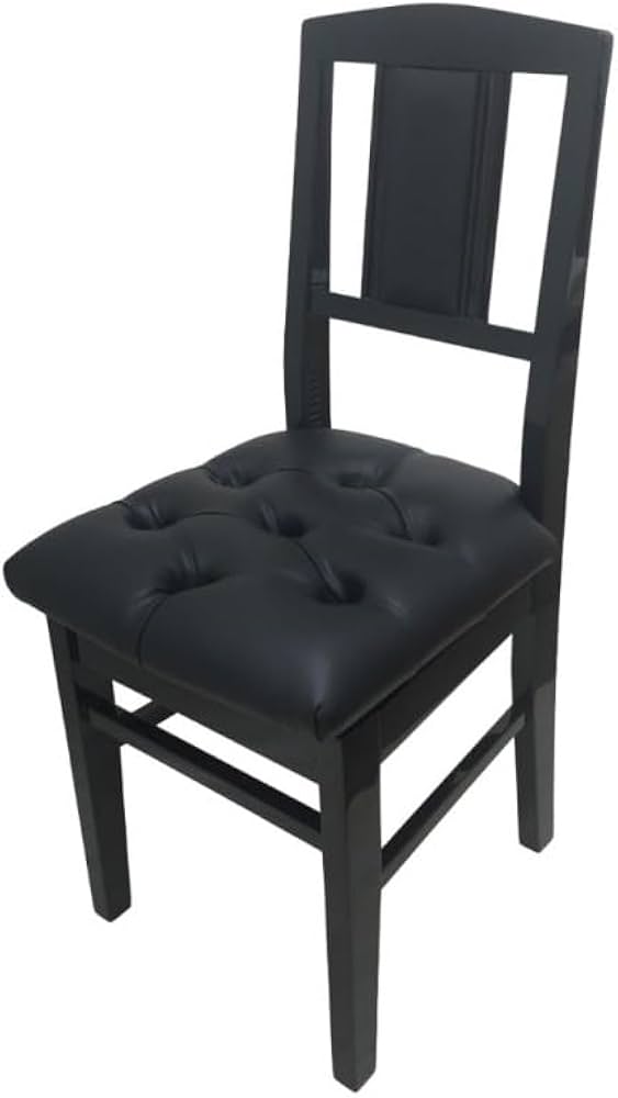 Amazon | 背もたれ付き ピアノ椅子 DEX 高級タイプ イトマサ トムソン