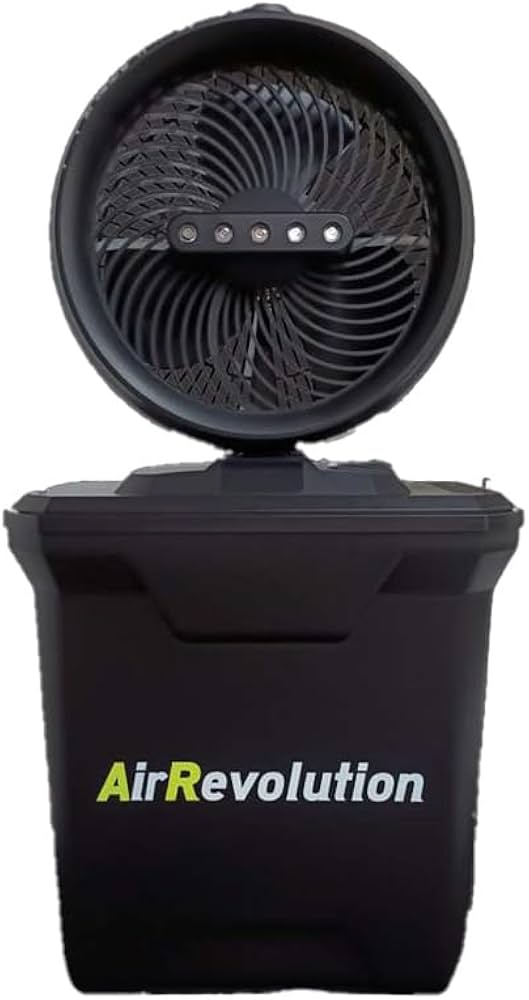 Amazon | AirRevolution MIST FAN 超音波ミストファン 充電式