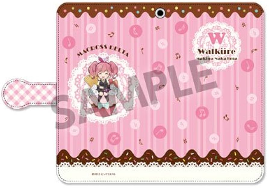 Amazon.co.jp: ぴくりる! マクロスΔ 手帳型スマートフォンケース
