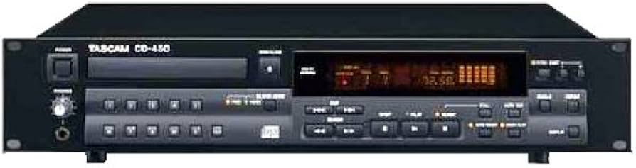 Amazon.co.jp: TASCAM CDプレーヤー 業務用 ブラック CD-450 : 家電