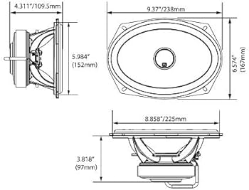 Amazon.com: Cerwin Vega ST69CX 6