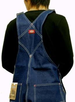 Amazon.co.jp: (ディッキーズ) Dickies デニム オーバーオール Indigo