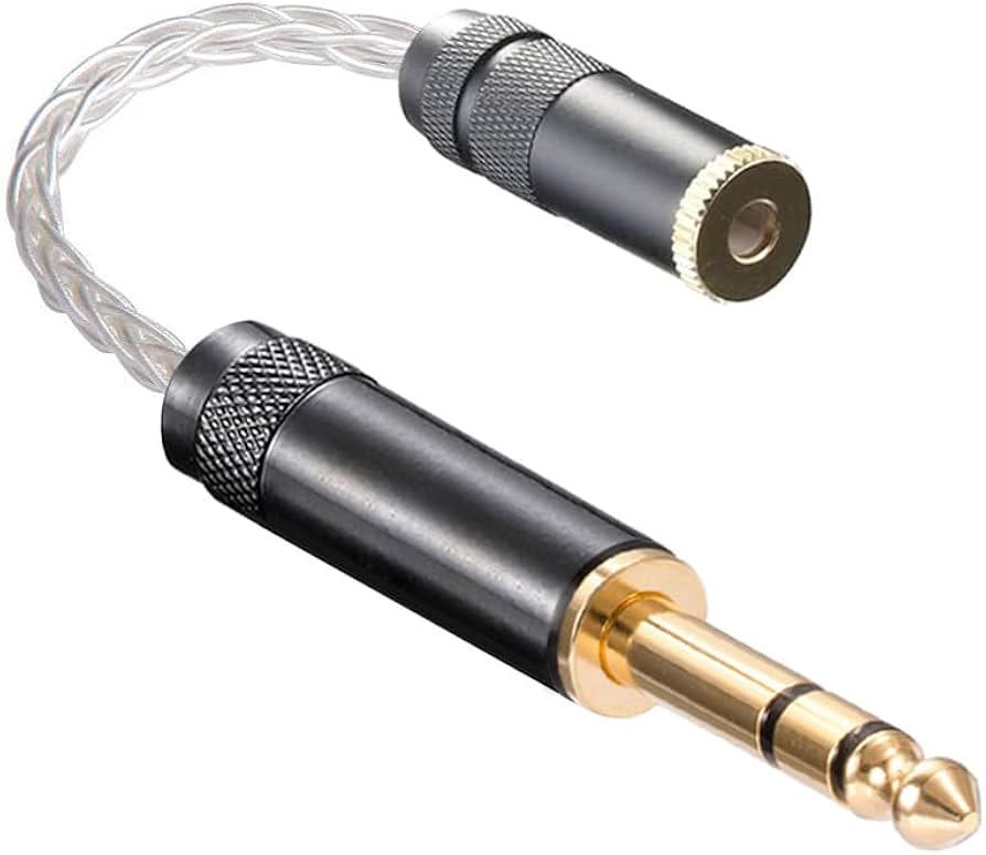 Amazon | luxferre 4.4 mm 6.3 mm 変換 ケーブル 6.3 4.4 変換 0.1