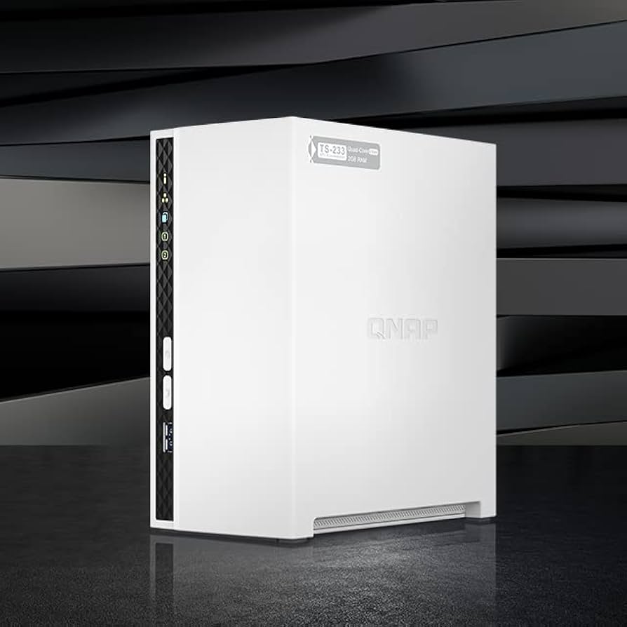 Amazon.com: QNAP TS-233-US 2 Bay Affordable Desktop NAS with ARM