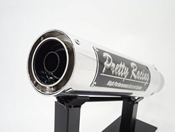 Amazon | PRETTY RACING製 50.8π PRETTY製 アルミサイレンサー2
