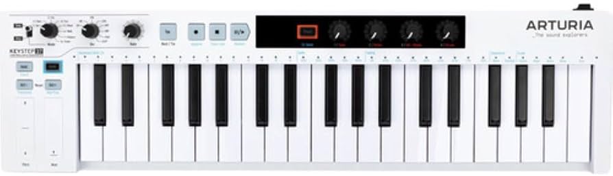 Amazon.com: Arturia KeyStep 37 MIDI Keyboard Controller and