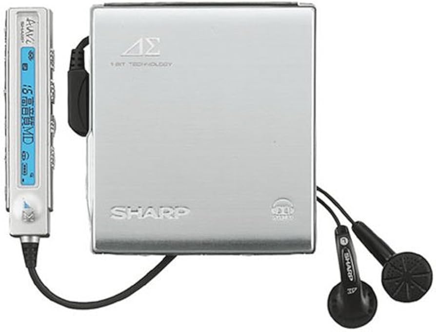 Amazon.co.jp: SHARP アウビィ MD-DS70-S 1ビットポータブルMD