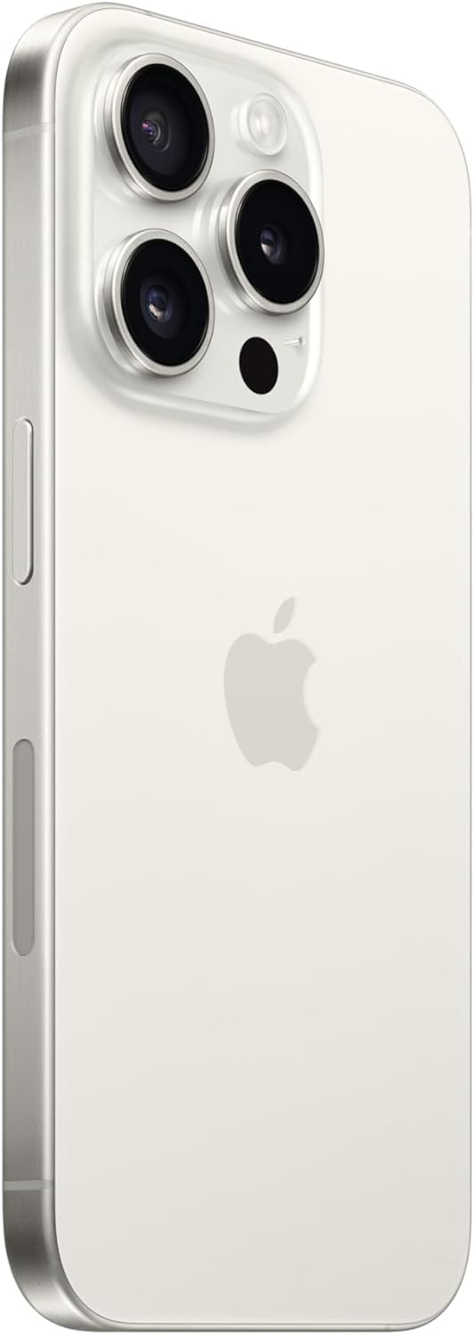 iPhone 15 Pro 128GB White Titanium(Renewed) : Amazon.ca: Electronics
