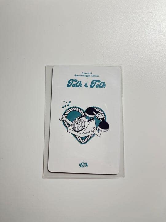 Amazon.co.jp: fromis_9 talk&talk ナギョン トレカ プロミス ナイン