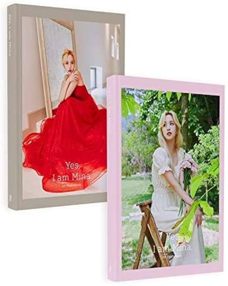 Amazon.com: Twice: Mina 1st Photobook - Yes, I am Mina. (Gray