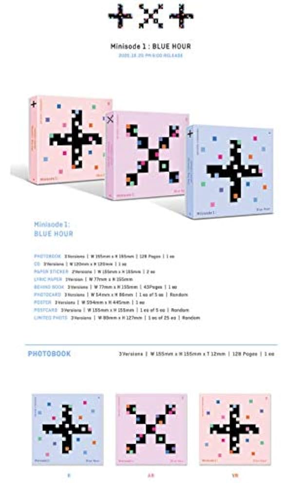 VR ver )TXT - minisode1 : Blue Hour (Release Date: 2020-10-27