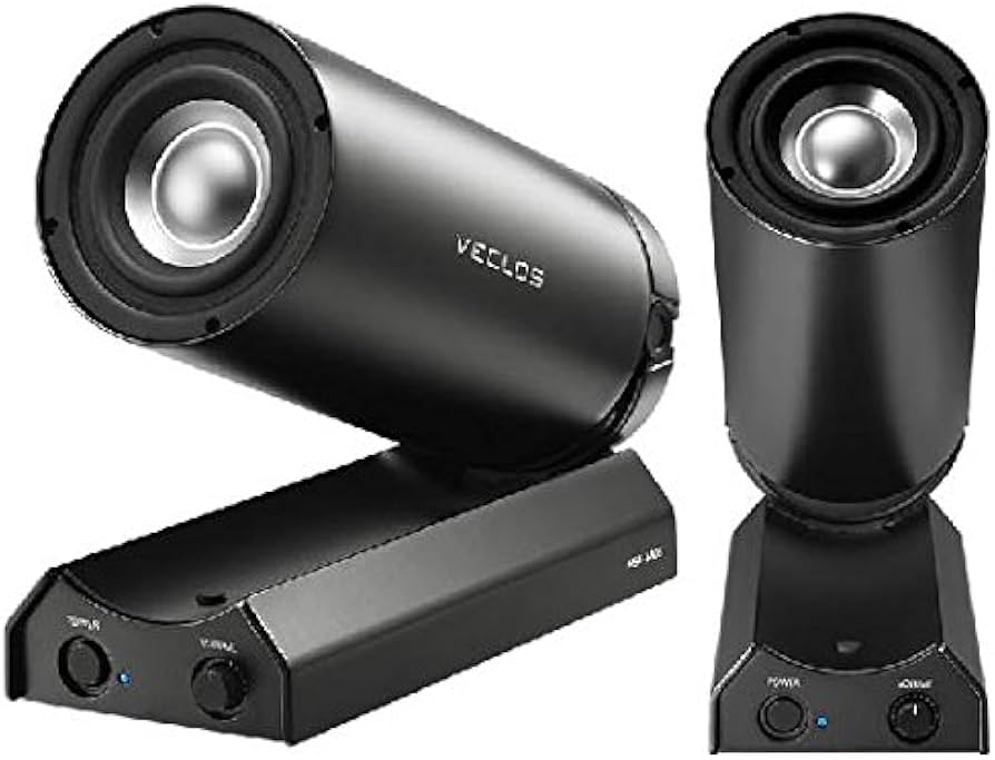 Amazon | VECLOS MSA-380S【ペア】アクティブ ニアフィールド モニター