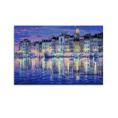 シルバーナイト(R) 笹倉鉄平 ラゴ・マジョーレ 中古 額装アート