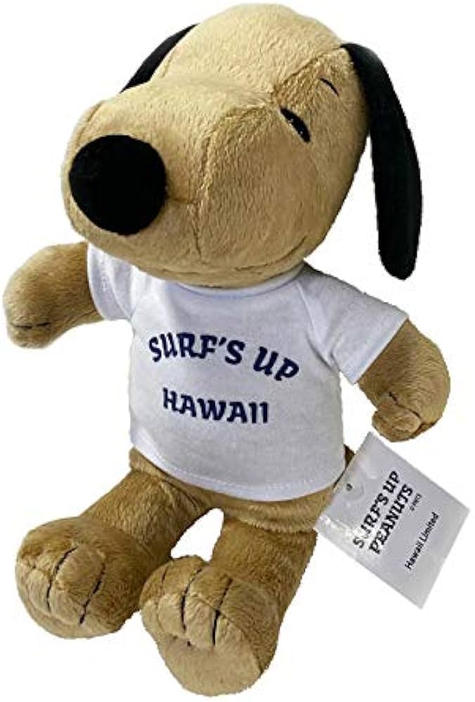 Amazon.co.jp: 日焼けスヌーピー ぬいぐるみ 28cm USAハワイ限定 Moni