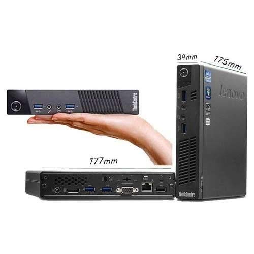 Lenovo ThinkCentre M93p USDT Tiny Quad Core i5-4590T 256GB SSD