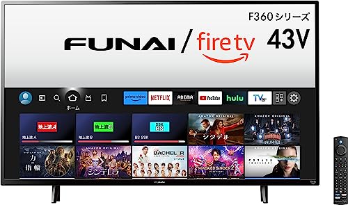 Amazon.co.jp: 【新価格！】フナイ FUNAI 43V型 Fire TV搭載 4K液晶
