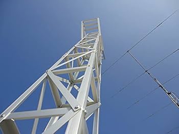 Amazon | 電波塔 アルミニウム合金 高さ5m アマチュア無線塔 監視