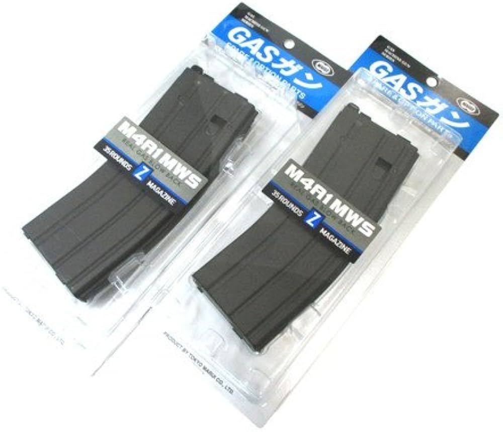 Amazon.co.jp: 【2個セット】No42 M4A1 MWS用 スペアマガジン (ガス