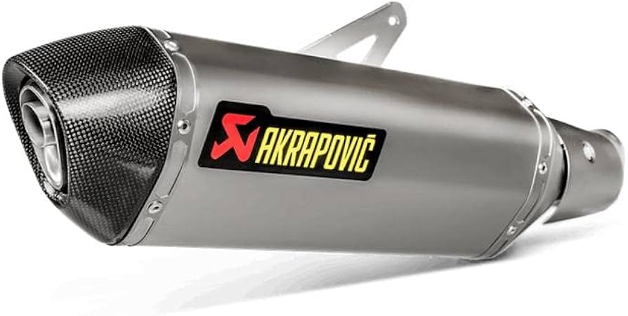 Amazon | AKRAPOVIC(アクラポヴィッチ) スリップオンマフラー チタン