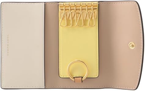 Amazon | [トリーバーチ] キーケース 三つ折り ROBINSON 6連 フック式