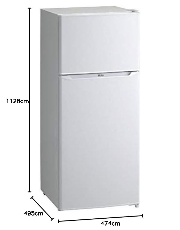 Amazon.co.jp: JR-N130A-W(ホワイト) Haier Joy Series 1ドア冷蔵庫 右