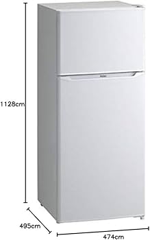Amazon.co.jp: JR-N130A-W(ホワイト) Haier Joy Series 1ドア冷蔵庫 右