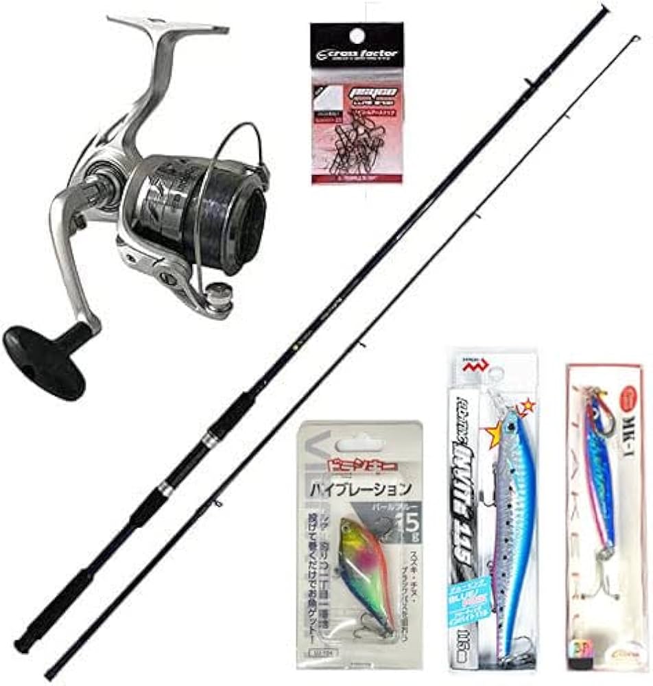 Amazon | 届いてすぐに楽しめるシーバスセット 釣り場に直行 シーバス