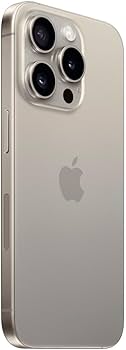 Amazon.com: Apple iPhone 15 Pro Max, 512GB, Natural Titanium