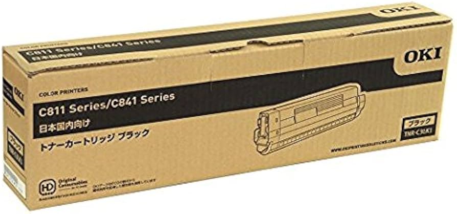 Amazon.co.jp: 沖データ(OKI) トナーカートリッジ ブラック (C841dn