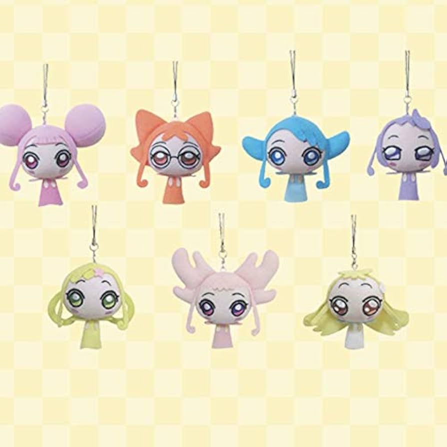 Amazon.co.jp: おジャ魔女どれみ LB限定 妖精ぬいぐるみ 全7種セット