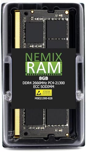 Amazon.co.jp: NEMIX RAM QNAP RAM-8GDR4ECT0-SO-2666 8GB DDR4
