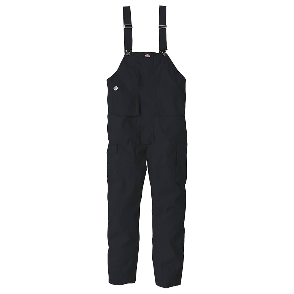 TOGA × Dickies ブラック オーバーオール・ユニセックス TOGA