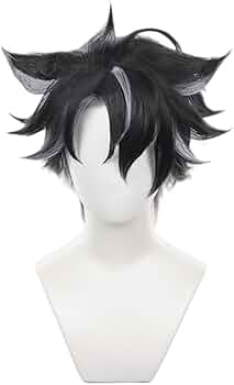 Amazon.co.jp: Sizuuenn 原神 リオセスリ ウィッグ 耐熱 コスプレ