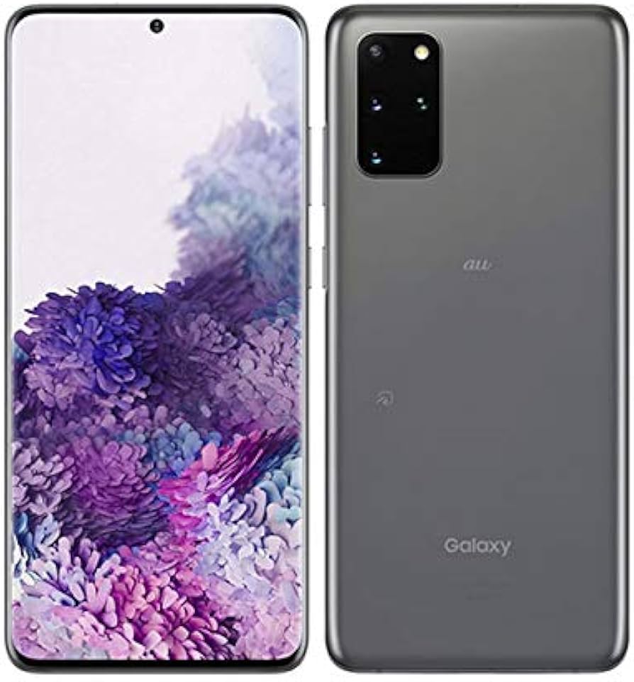 Amazon | au Galaxy S20+ 5G SCG02 SIMロック解除済 コスミックグレー