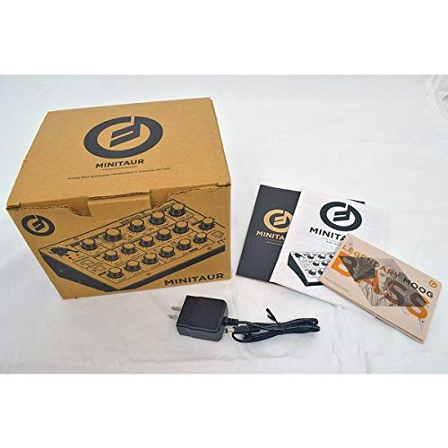 暖かいフィルターが魅力。アナログシンセサイザー Moog Minitaur