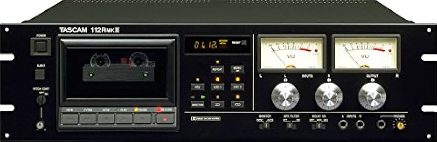 Amazon.co.jp: TASCAM 112RMKII 業務用 オートリバース3ヘッドカセット