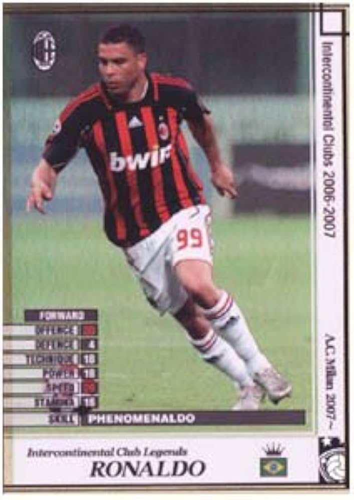 Amazon.co.jp: wccf-0607-LE/10-FW レア 【07FW/LE】ロナウド